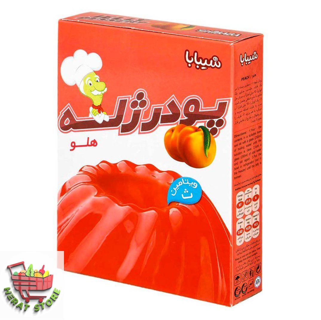 پودر ژله هلو