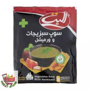 سوپ سبزیجات ورمیشل
