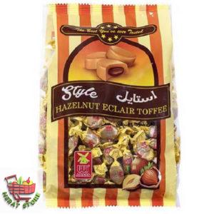 تافی مغز دار فندقی