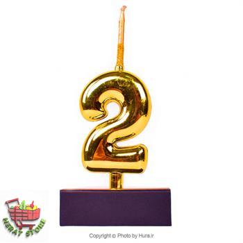 شمع آبکاری طلایی دو