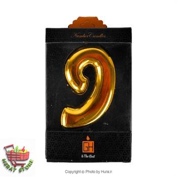 شمع آبکاری طلایی نه