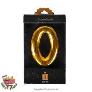 شمع آبکاری طلایی صفر