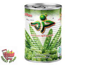 کنسرو نخود سبز خرم