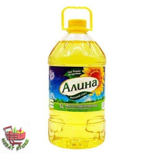 روغن آفتابگردان آلینا ۵لیتر