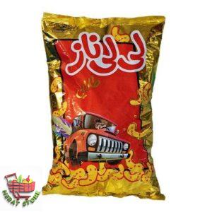 پفک پنیری لیلی ناز کلان ۹۰گرم