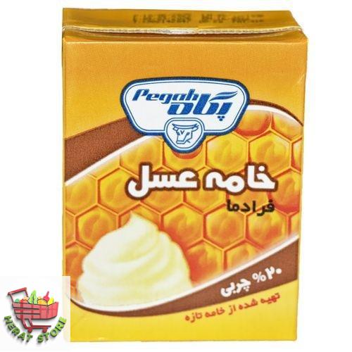 خامه عسلی پگاه ۲۰۰گرمی