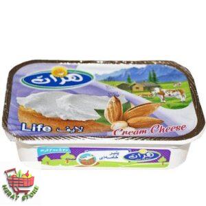 پنیر خامه ای لایف هرات ۲۰۰گرمی