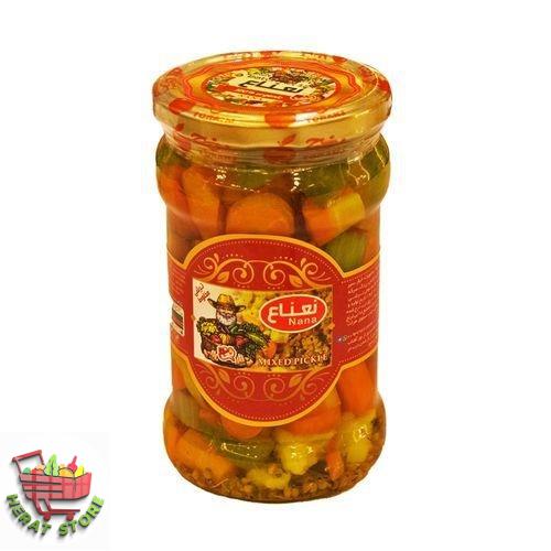 ترشی مخلوط نعناع