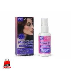 درمان ریزش موی زنانه Minoxaidl اسپری