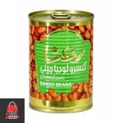 کنسرو لوبیا چیتی رعنا (۴۰۰ گرام)