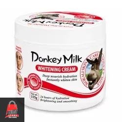 کرم سفیدکننده و آبرسان WOKALI SKIN مدل Donkey Milk (وزن ۱۱۵ گرام)