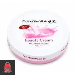 کرم مرطوبکننده و نرمکننده Fruit of the Wokali مدل Beauty Cream (رایحه گلاب/گل سرخ)