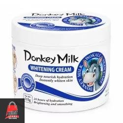 کرم سفیدکننده و آبرسان WOKALI مدل Donkey Milk وزن ۱۱۵ گرم