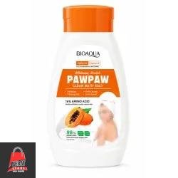 نمک حمام مایع BIOAQUA مدل PAWPAW حجم 430 میلی‌لیتر